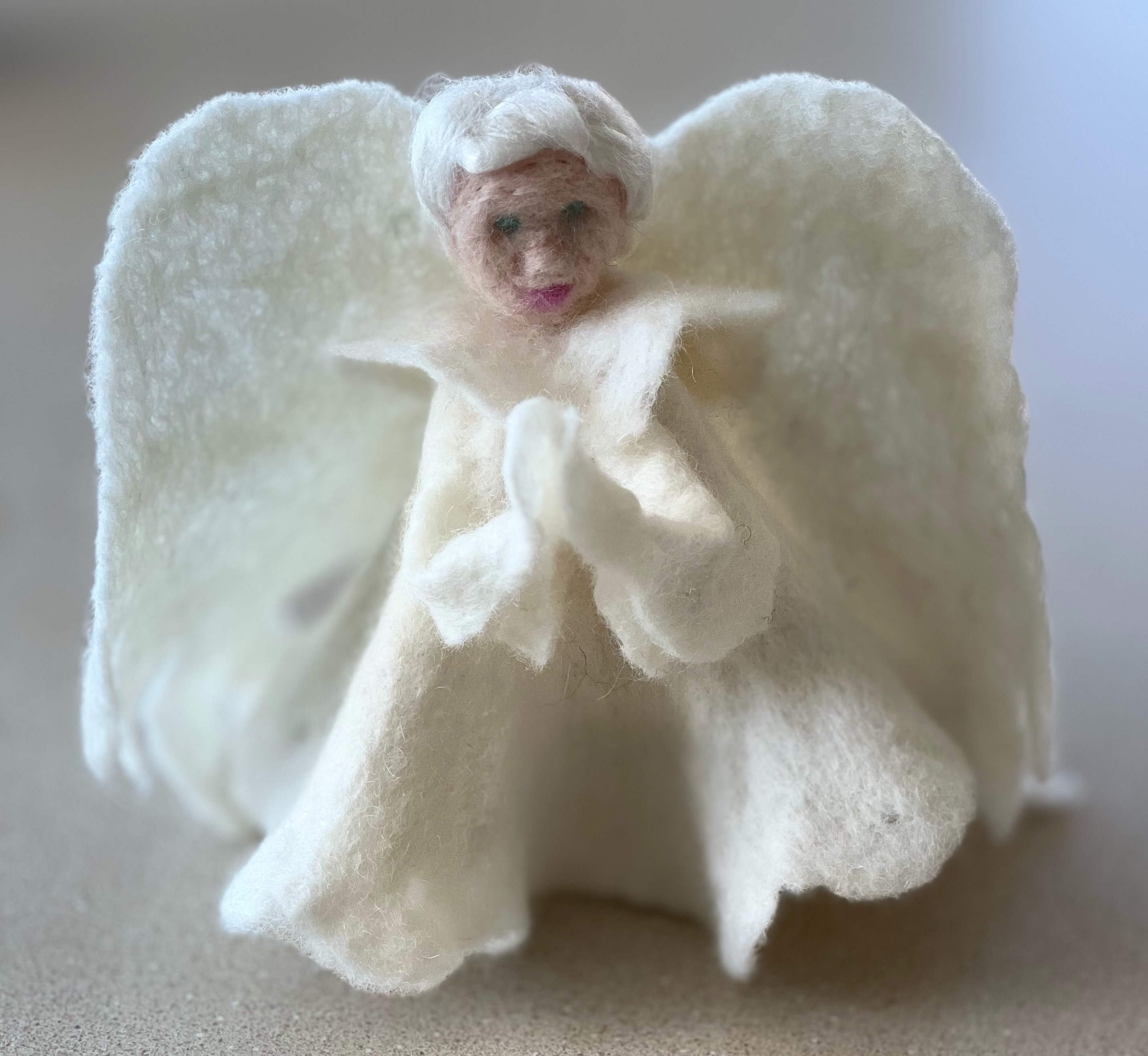 Felted Holiday Angel